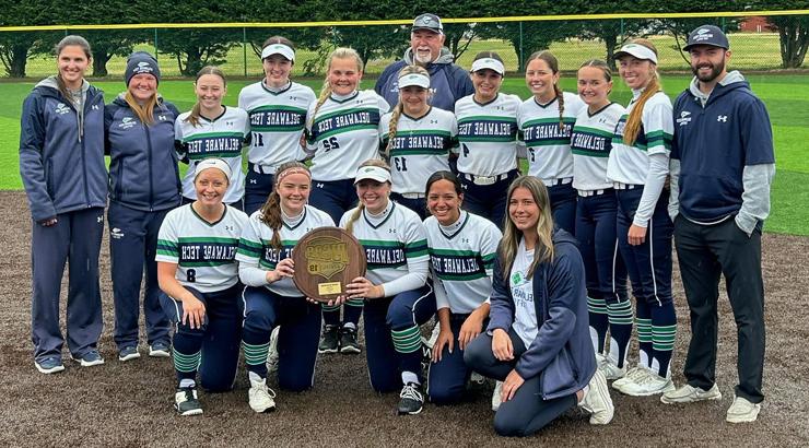 Delaware Tech 全国大专体育协会 (NJCAA) Region 19 softball champion softball team.